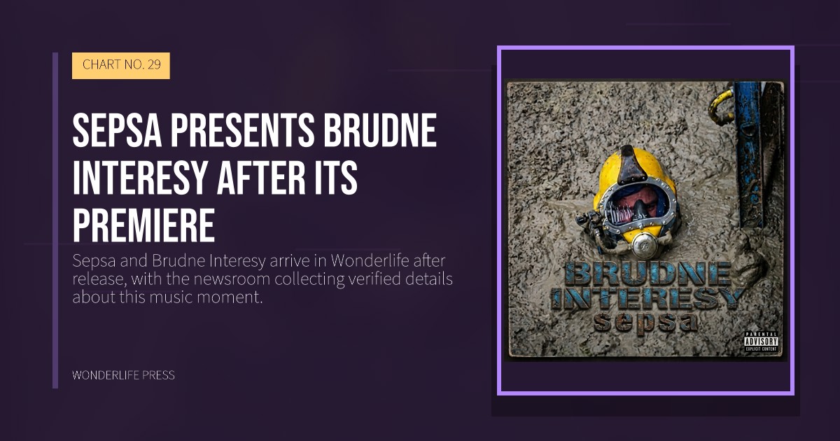 Wonderlife Press: Sepsa presents Brudne Interesy after its premiere. release artwork. CHART NO. 29.