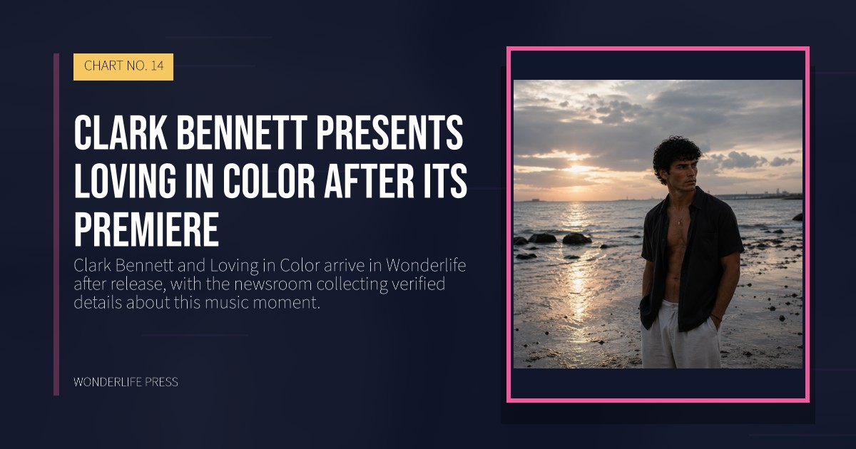 Wonderlife Press: Clark Bennett presents Loving in Color after its premiere. release artwork. CHART NO. 14.
