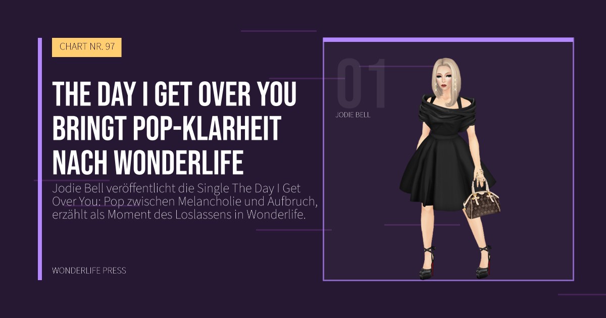 Wonderlife Press: The Day I Get Over You bringt Pop-Klarheit nach Wonderlife. Künstlerporträt. CHART NR. 97.