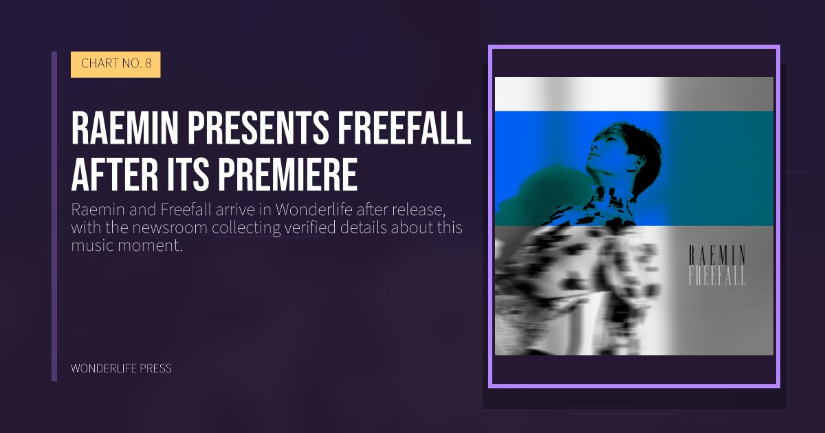 Wonderlife Press: Raemin presents Freefall after its premiere. release artwork. CHART NO. 8.