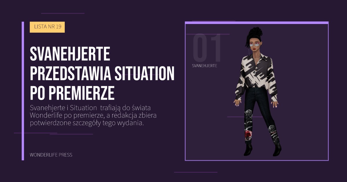 Wonderlife Press: Svanehjerte przedstawia Situation  po premierze. portret artystów. LISTA NR 19.
