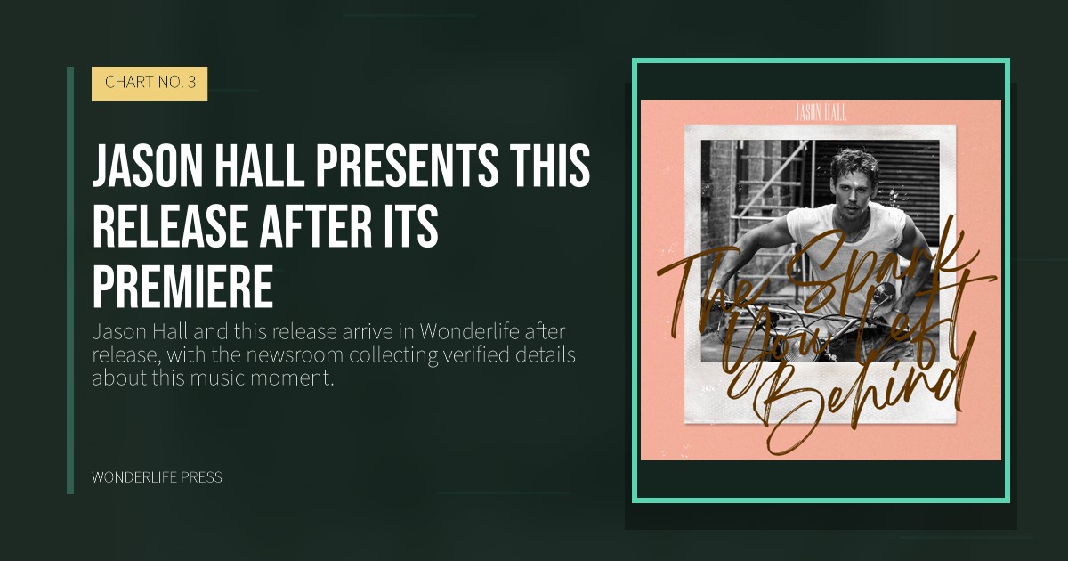 Wonderlife Press: Jason Hall presents this release after its premiere. release artwork. CHART NO. 3.