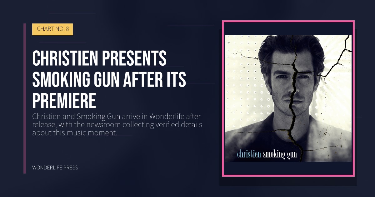 Wonderlife Press: Christien presents Smoking Gun after its premiere. release artwork. CHART NO. 8.