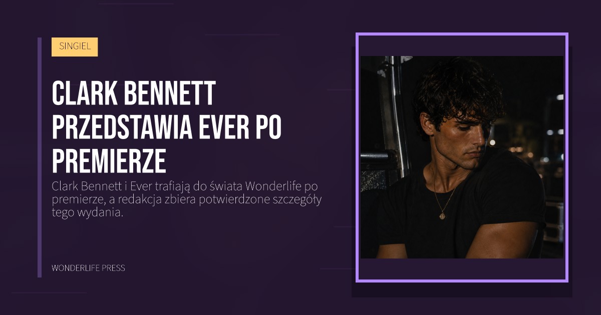 Wonderlife Press: Clark Bennett przedstawia Ever po premierze. okładka wydawnictwa. SINGIEL.