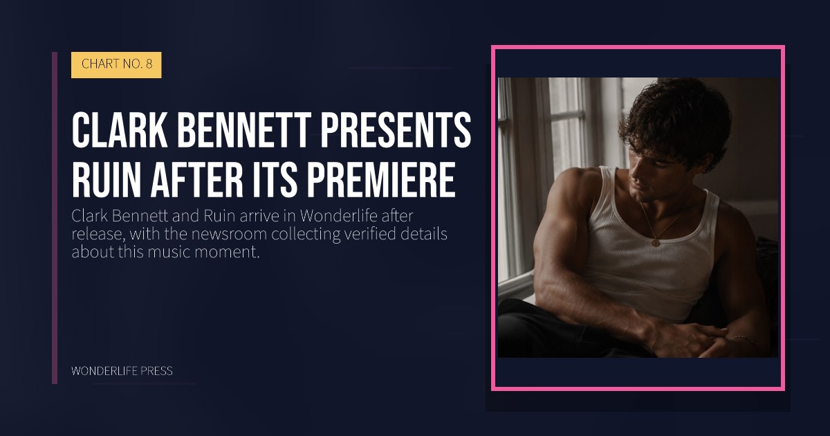 Wonderlife Press: Clark Bennett presents Ruin after its premiere. release artwork. CHART NO. 8.