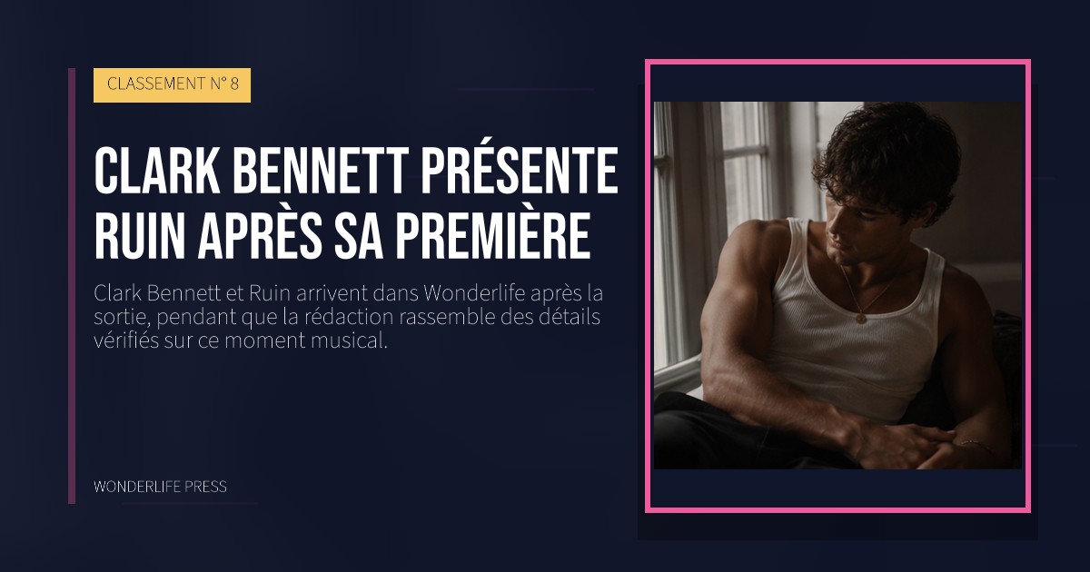 Wonderlife Press: Clark Bennett présente Ruin après sa première. pochette de la sortie. CLASSEMENT N° 8.