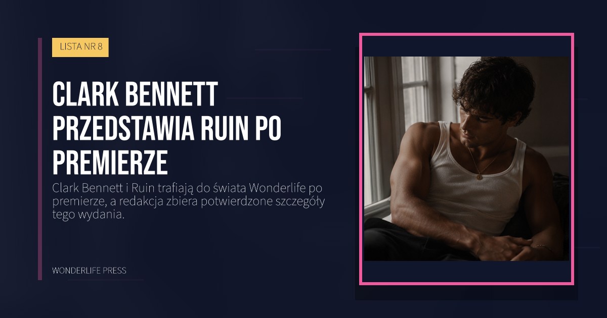 Wonderlife Press: Clark Bennett przedstawia Ruin po premierze. okładka wydawnictwa. LISTA NR 8.