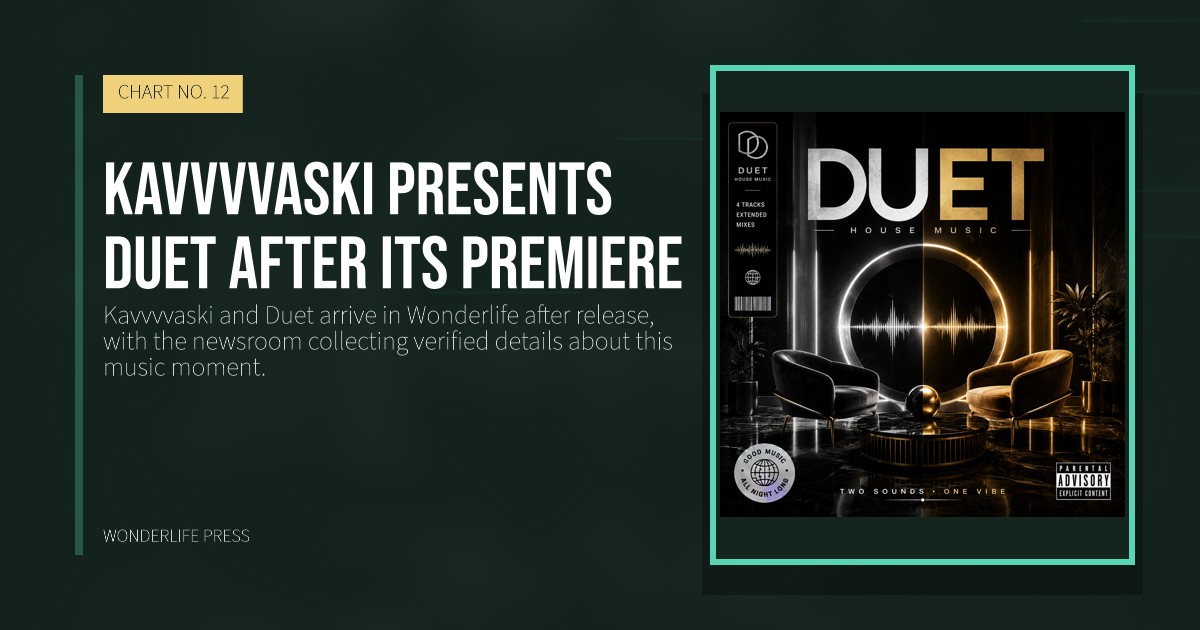 Wonderlife Press: Kavvvvaski presents Duet after its premiere. release artwork. CHART NO. 12.
