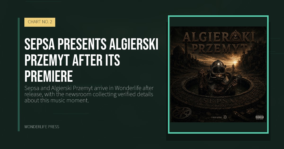 Wonderlife Press: Sepsa presents Algierski Przemyt after its premiere. release artwork. CHART NO. 2.