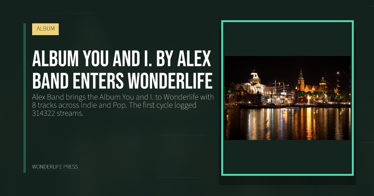 Wonderlife Press: Album You and I. by Alex Band enters Wonderlife. release artwork. ALBUM.