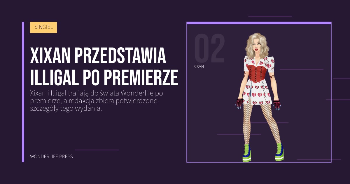 Wonderlife Press: Xixan przedstawia Illigal po premierze. portret artystów. SINGIEL.