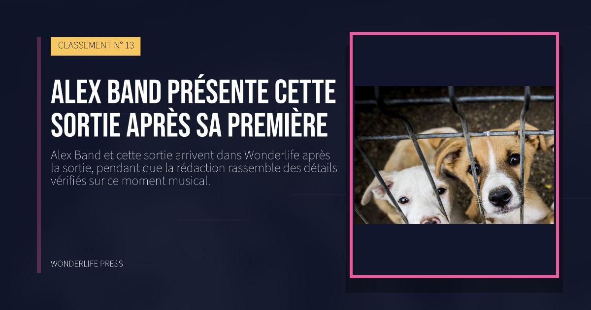 Wonderlife Press: Alex Band présente cette sortie après sa première. pochette de la sortie. CLASSEMENT N° 13.