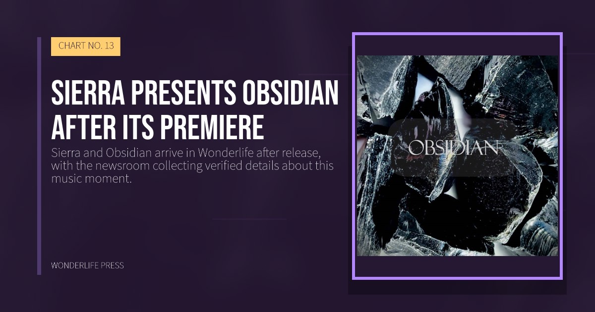 Wonderlife Press: Sierra presents Obsidian after its premiere. release artwork. CHART NO. 13.