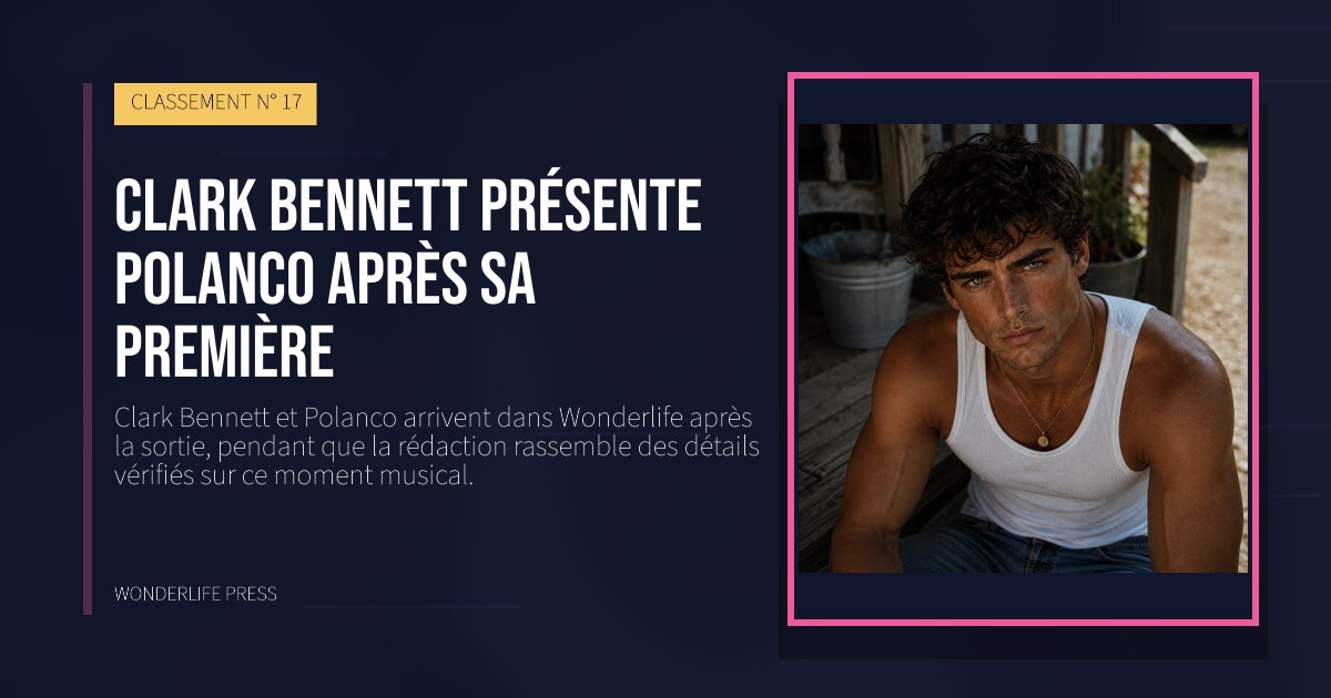 Wonderlife Press: Clark Bennett présente Polanco après sa première. pochette de la sortie. CLASSEMENT N° 17.