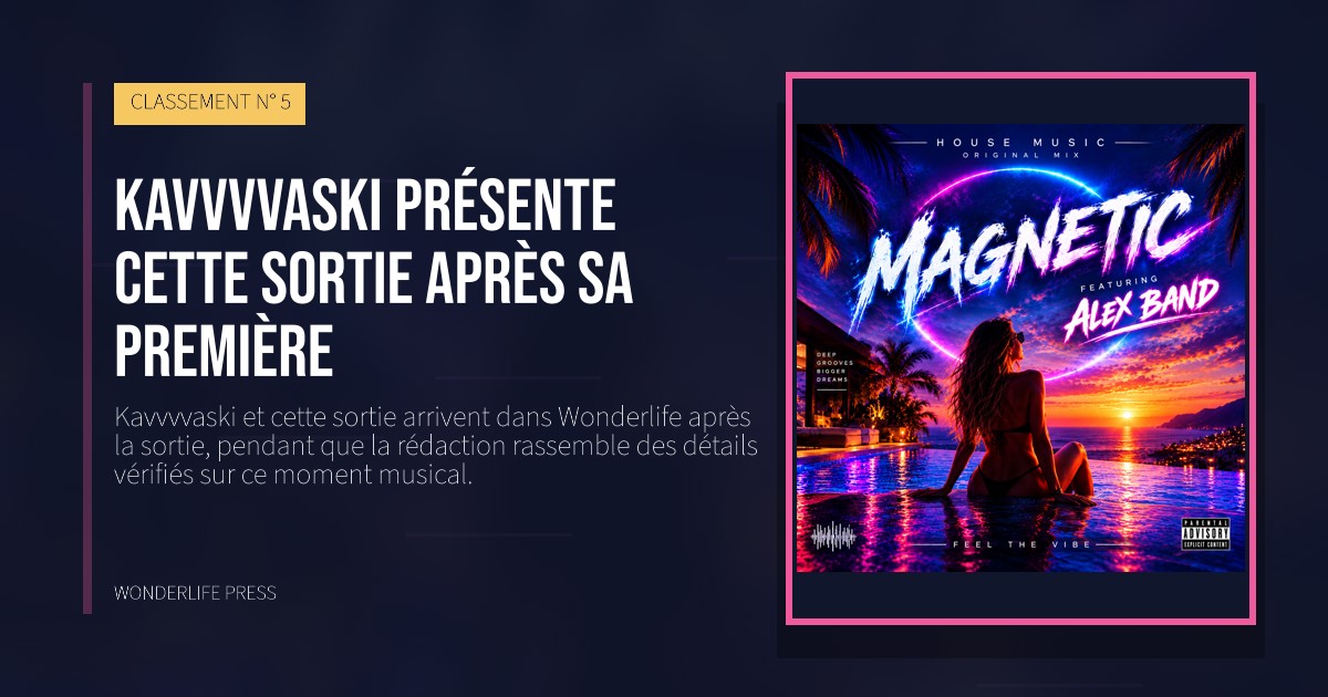 Wonderlife Press: Kavvvvaski présente cette sortie après sa première. pochette de la sortie. CLASSEMENT N° 5.