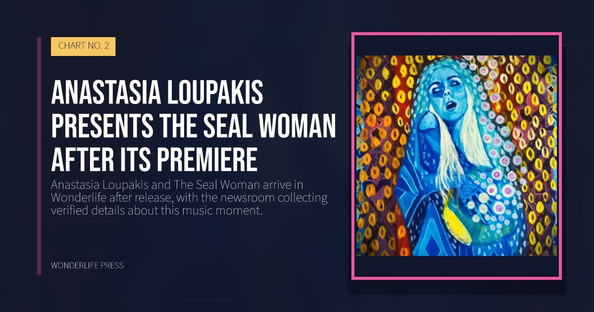 Wonderlife Press: Anastasia Loupakis presents The Seal Woman after its premiere. release artwork. CHART NO. 2.