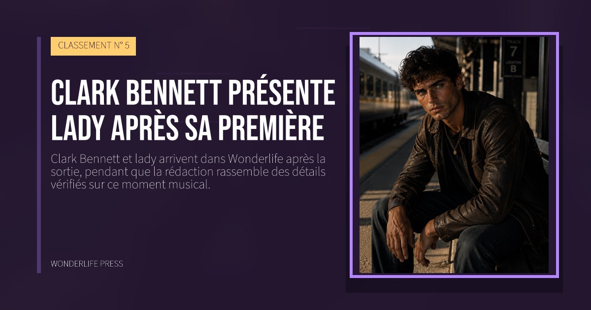 Wonderlife Press: Clark Bennett présente lady après sa première. pochette de la sortie. CLASSEMENT N° 5.