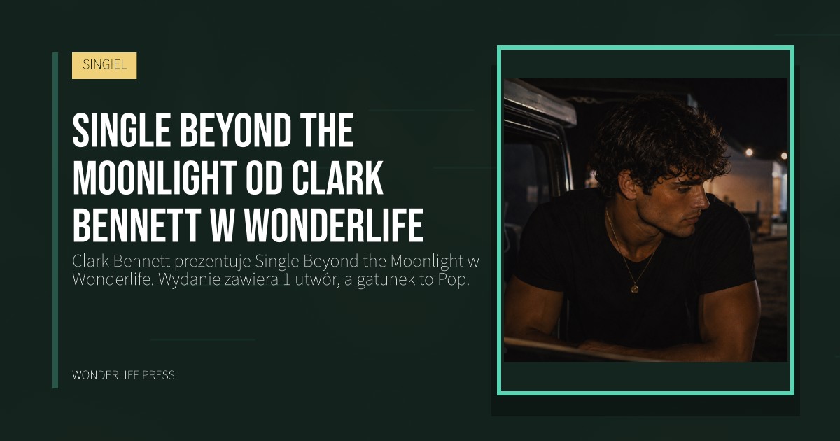 Wonderlife Press: Single Beyond the Moonlight od Clark Bennett w Wonderlife. okładka wydawnictwa. SINGIEL.