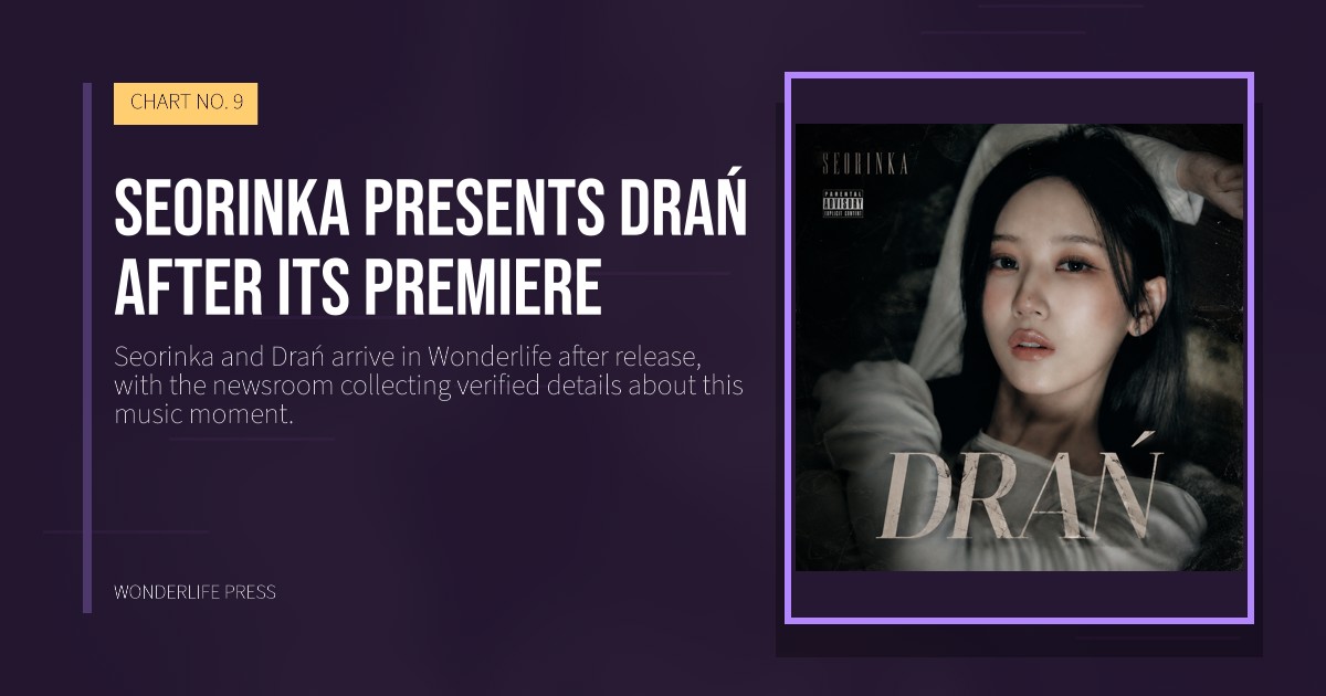 Wonderlife Press: Seorinka presents Drań after its premiere. release artwork. CHART NO. 9.