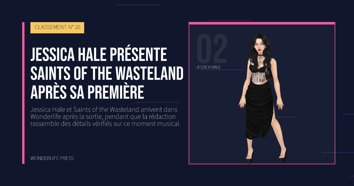 Wonderlife Press: Jessica Hale présente Saints of the Wasteland après sa première. portrait des artistes. CLASSEMENT N° 20.