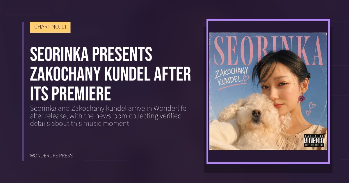 Wonderlife Press: Seorinka presents Zakochany kundel after its premiere. release artwork. CHART NO. 11.