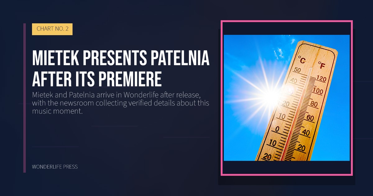 Wonderlife Press: Mietek presents Patelnia after its premiere. release artwork. CHART NO. 2.