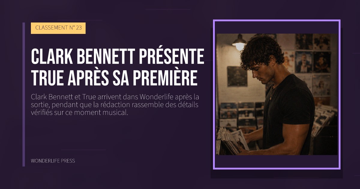 Wonderlife Press: Clark Bennett présente True après sa première. pochette de la sortie. CLASSEMENT N° 23.