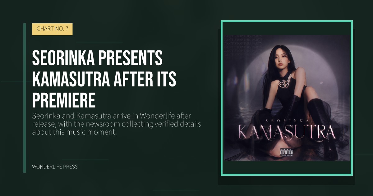 Wonderlife Press: Seorinka presents Kamasutra after its premiere. release artwork. CHART NO. 7.