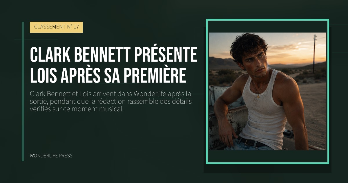 Wonderlife Press: Clark Bennett présente Lois après sa première. pochette de la sortie. CLASSEMENT N° 17.