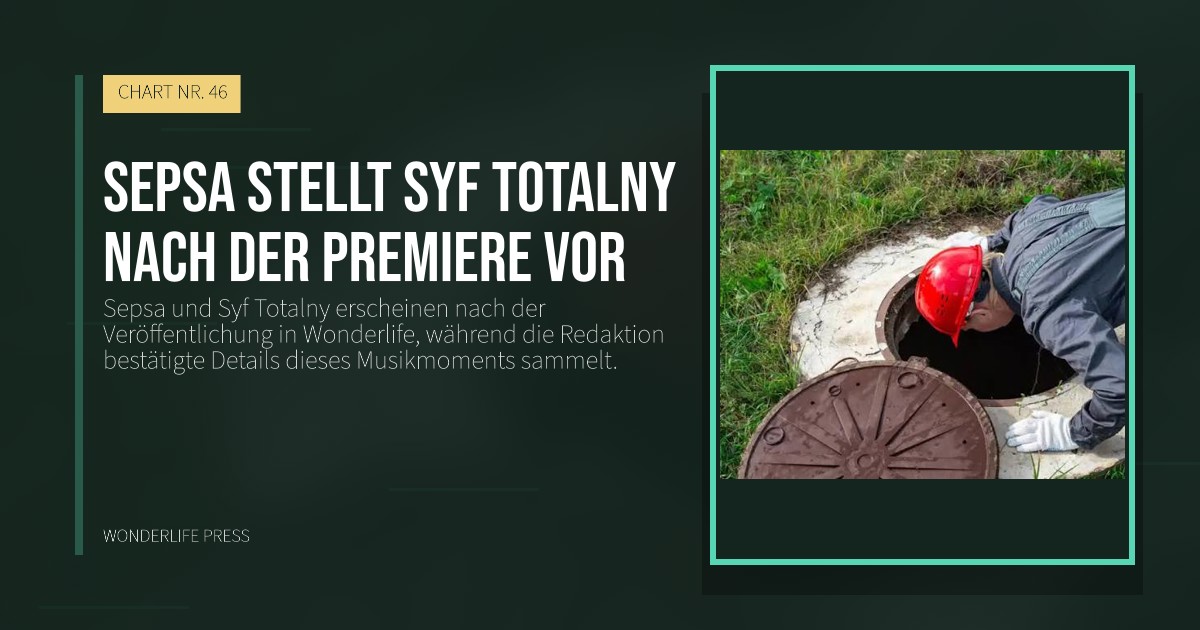 Wonderlife Press: Sepsa stellt Syf Totalny nach der Premiere vor. Veröffentlichungscover. CHART NR. 46.