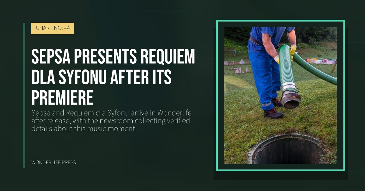 Wonderlife Press: Sepsa presents Requiem dla Syfonu after its premiere. release artwork. CHART NO. 44.