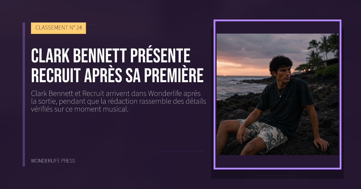Wonderlife Press: Clark Bennett présente Recruit après sa première. pochette de la sortie. CLASSEMENT N° 24.